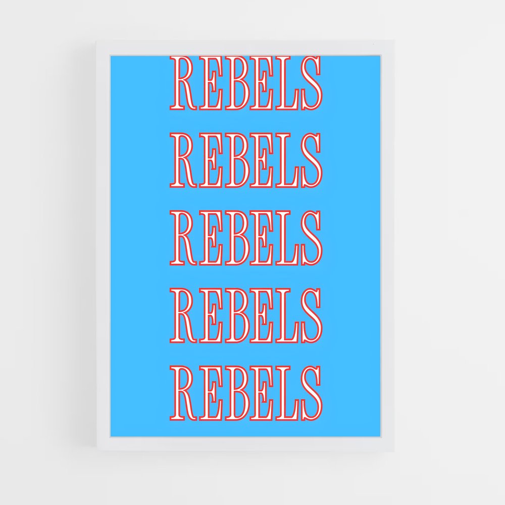 Poster Rebels Unleashed – affiche Baseball (vue 3)